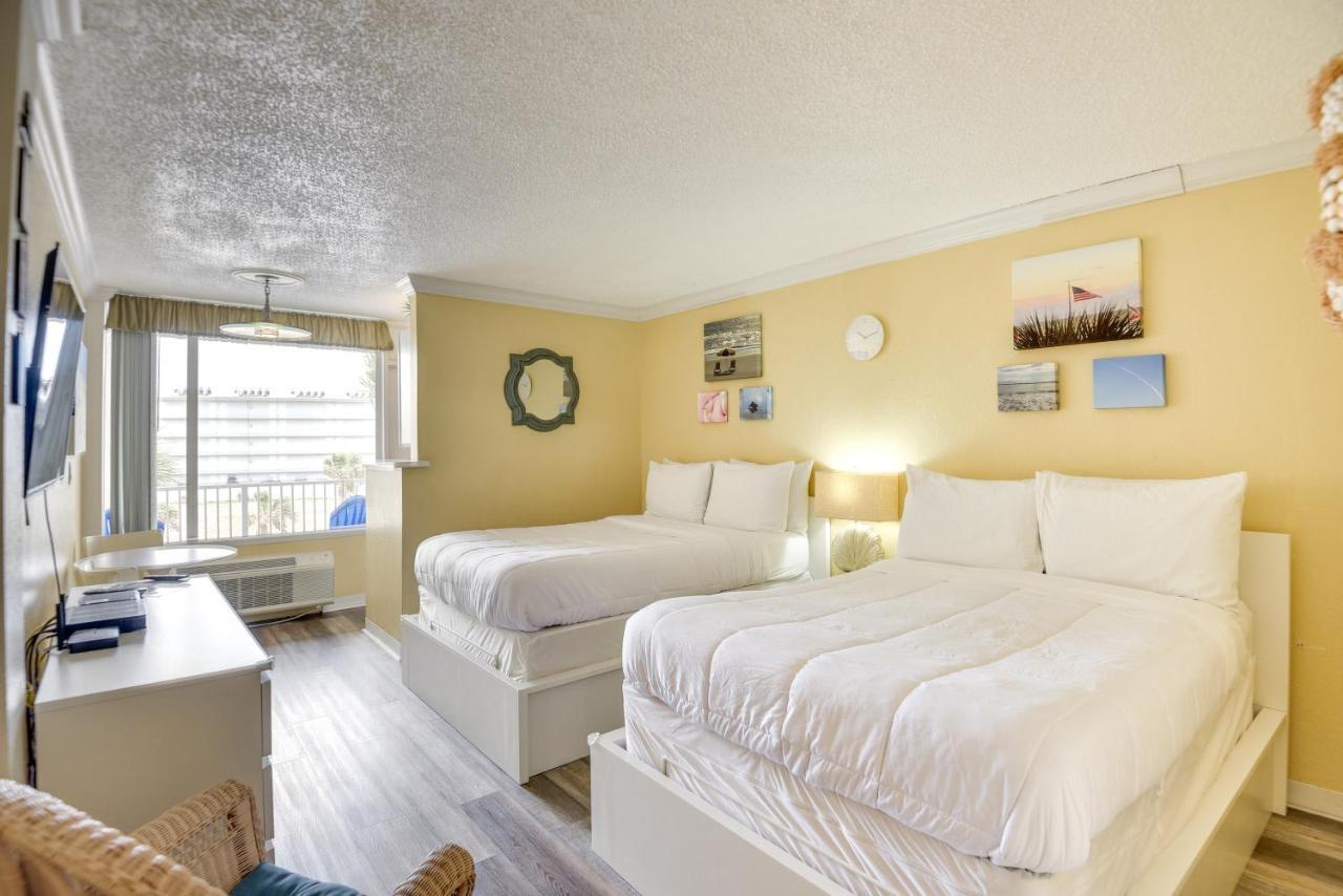 Daytona Beach Studio With Private Lanai 1 Mi To Pier ภายนอก รูปภาพ